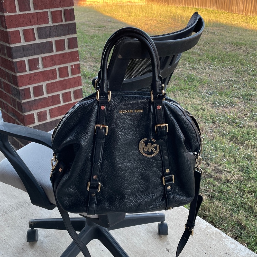 Michael Kors Black Leather shoulder bag